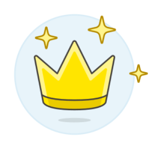 streamline icon crown sparkle@250x250