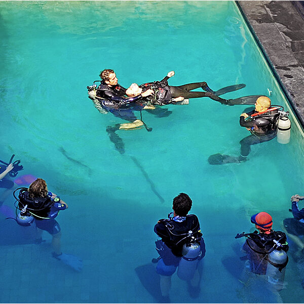 padi idc gili trawangan august 2025 rescue pool 1